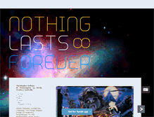 Tablet Screenshot of blog.nothinglastsforever.com